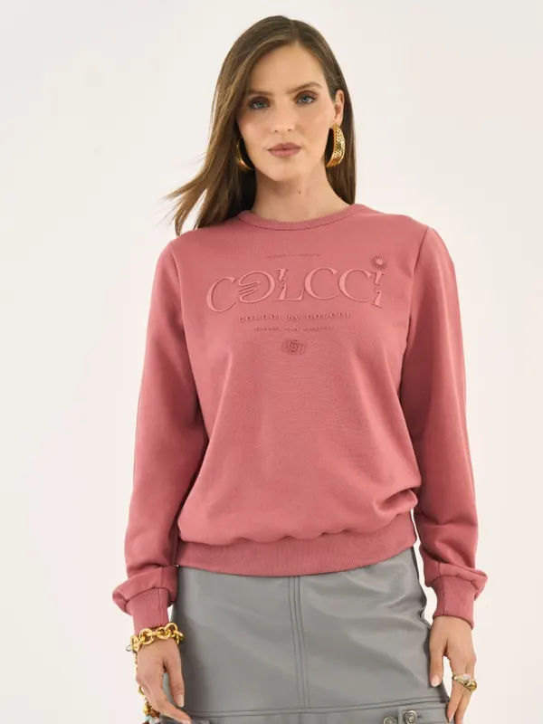 Moletom Colcci Rosé