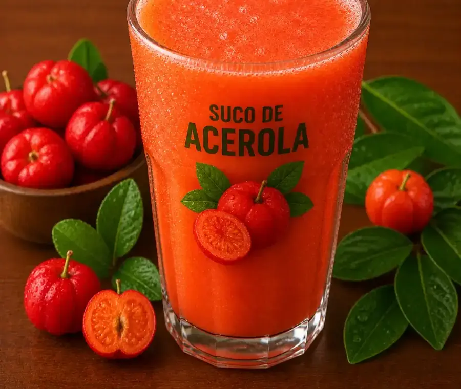 Suco de acerola